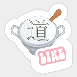 Rice bowl anime chinese meal Sticker